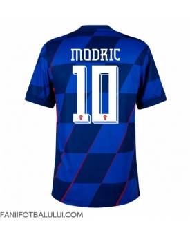 Croația Luka Modric #10 Tricou Fotbal Replică European 2024 Barbati Deplasare